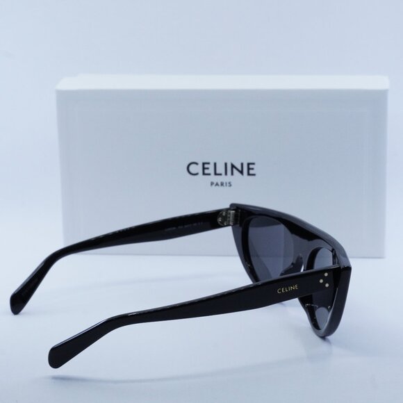 FINAL PRICE NEW CELINE CL40228I 01A BLACK GREY SUNGLASSES - Picture 8 of 10